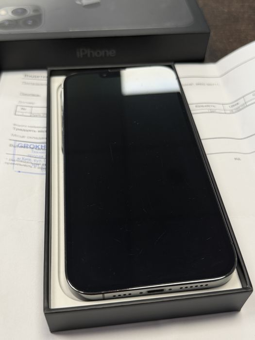iPhone 13 Pro Max 256GB Graphite Полный комплект, чек
