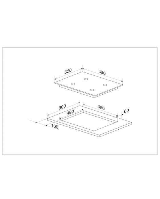 Варильна поверхня газова Hansa FCGS68326