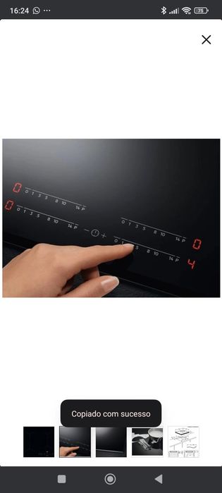 Placa AEG nova em caixa