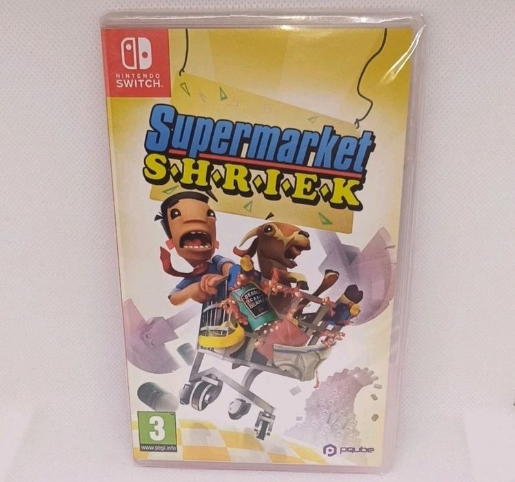 Supermarket Shriek Nintendo Switch Novo/Selado
