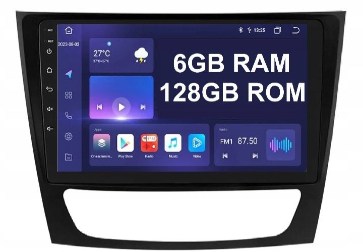 Radio Android Mercedes W211 / CLS W219 – 6GB RAM / 128GB – NOWE – CarPlay

Sprzedam nowe radio Android do Mercedesa:

- E-Class W211 (2002–2008)
- CLS