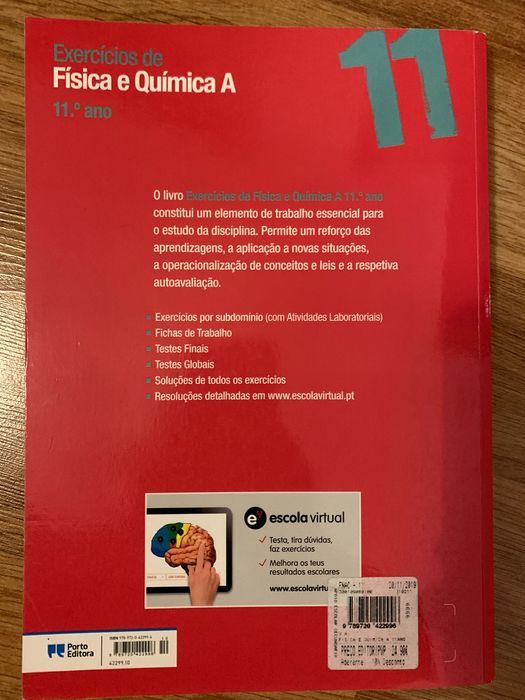 Exercícios de Física e química A 10/11