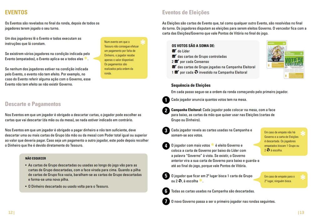 Jogo de cartas Politikards - Vem Aí a Troika