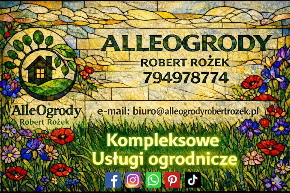 Usługi ogrodnicze – ogrody od A do Z • darmowa wycena WŁOSAŃ