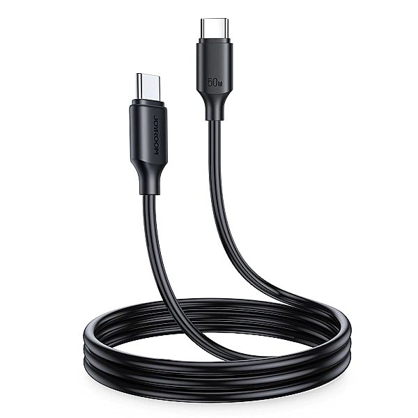 Kabel Joyroom S-CC060A9 USB-C - USB-C PD QC 60W 3A 480Mb/s 1m - czarny