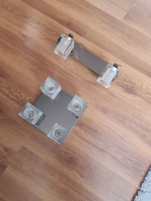 Lampa sufitowa i kinkiet komplet