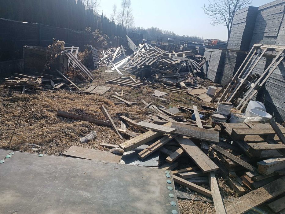 oddam drewno z palet - za darmo