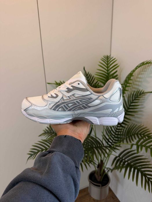 ‼️ НОВІ Кросівки Asics Gel-NYC White Grey