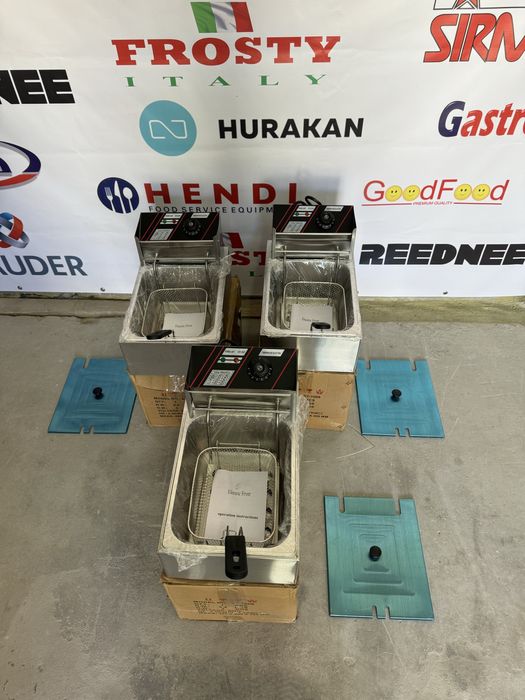 Фритюрниця Професійна Електрина Обєм 6 Літрів Нові!