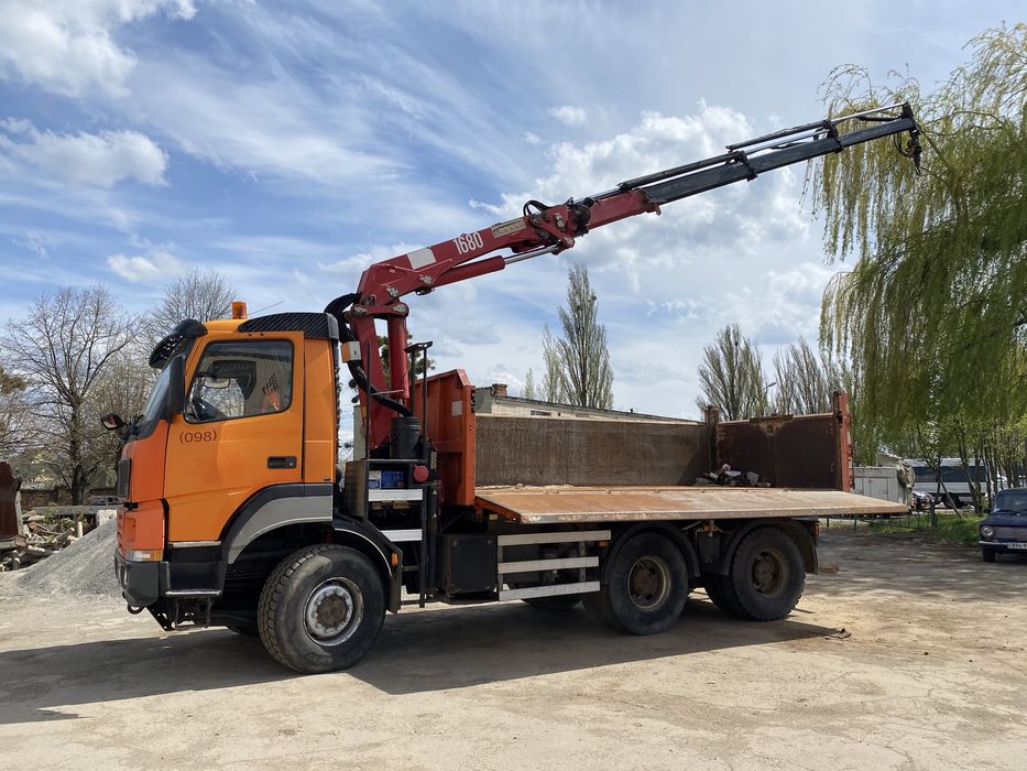 Послуги | оренда кран маніпулятор в/п 20т, стріла 11.7м.