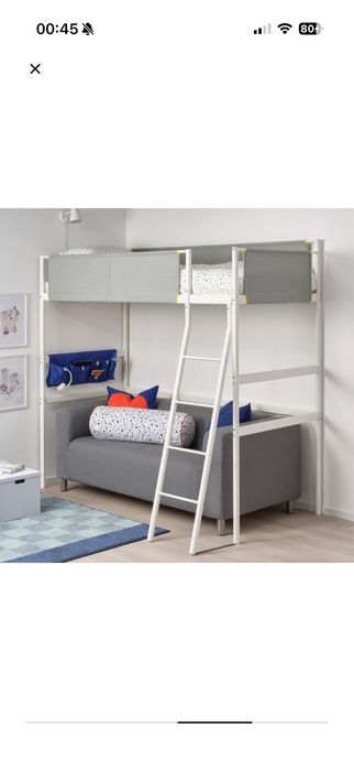 Łóżko piętrowe ikea