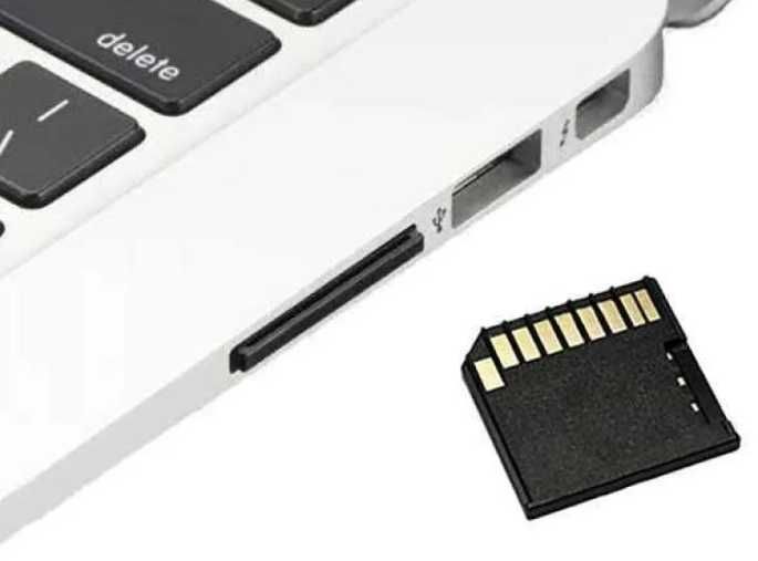 Adaptador cartão micro SD para MacBook air até 2017
