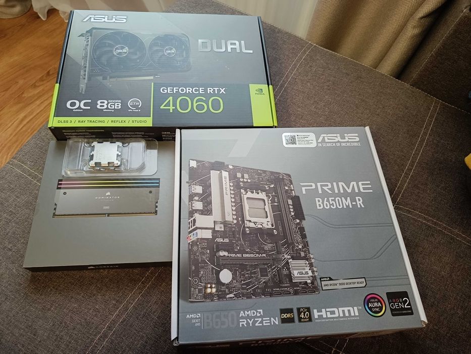 Материнская плата  ASUS Prime B650M-R AM5 новая на гар 36мес