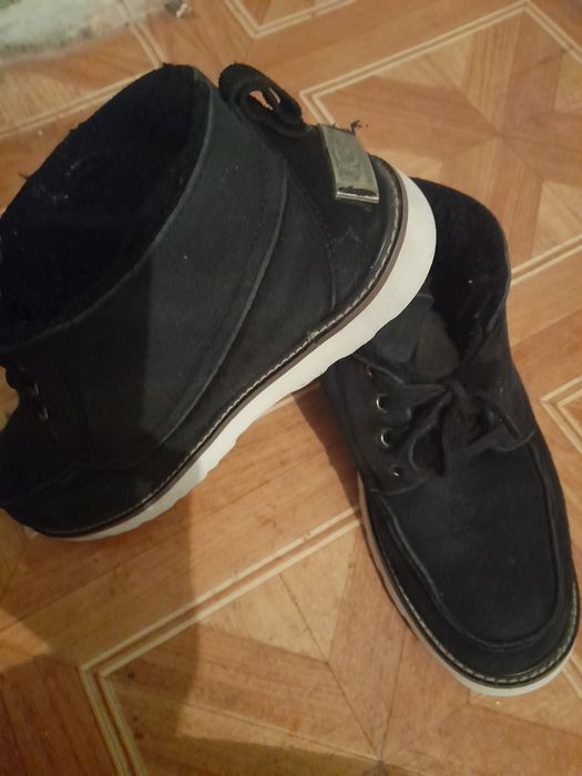 Черевики чоловічі зимові замшеві