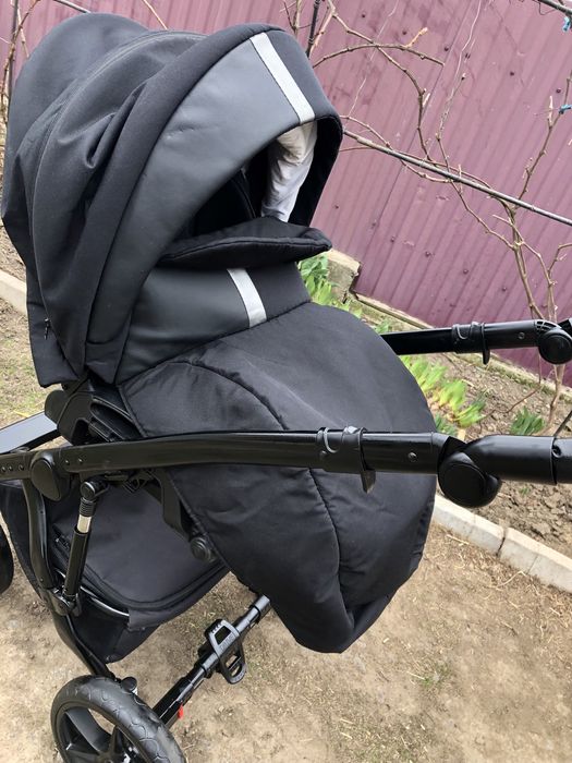 Коляска Bexa air platinum 2 в 1 чорна