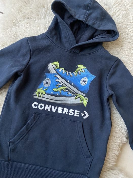 Bluza z kapturem chłopięca Converse rozm  98/104