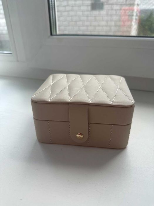 Podróżna szkatułka organizer pudełko kuferek na biżuterię PREZENT