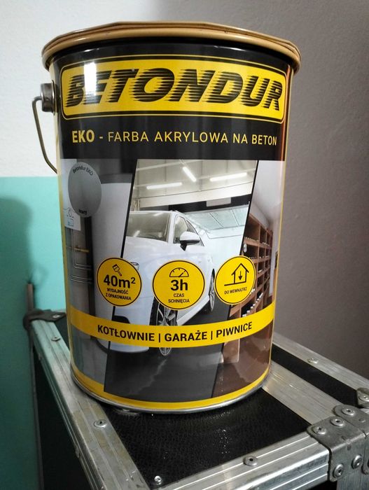 Farba akrylowa na beton Betondur szary