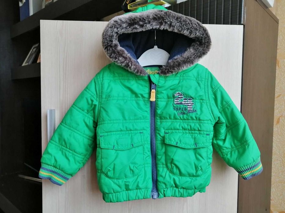 Куртка на хлопчика, курточка на мальчика, зелена куртка
