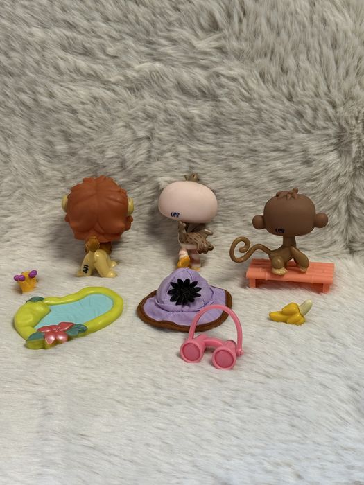Zestaw figurek POSTCARD PETS 3-PACK #944 #945 #946 Littlest Pet Shop