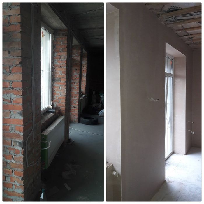 Штукатурка стін машинним способом!!!Машинна штукатурка!!!