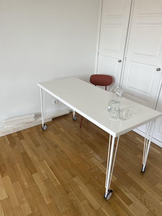 Secretaria IKEA pernas c/ rodinhas