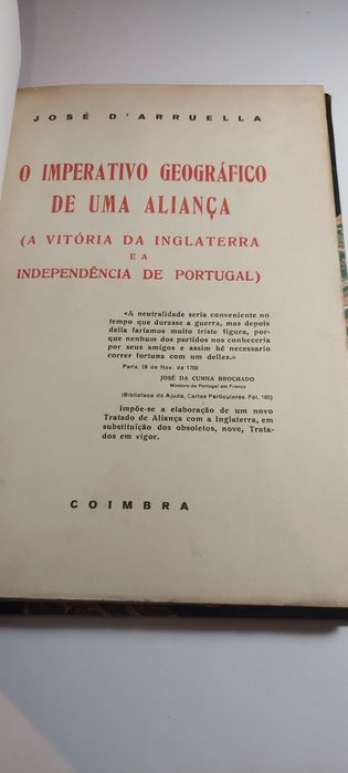 O Imperativo Geográfico de uma Aliança - José D' Arruella