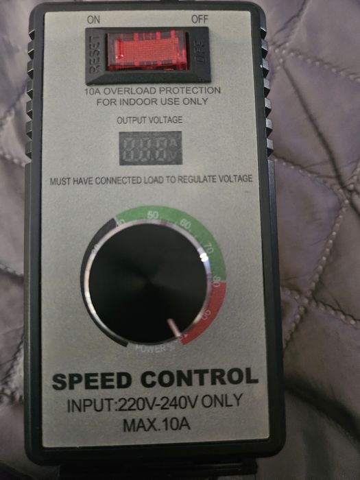 Controlador de velocidade