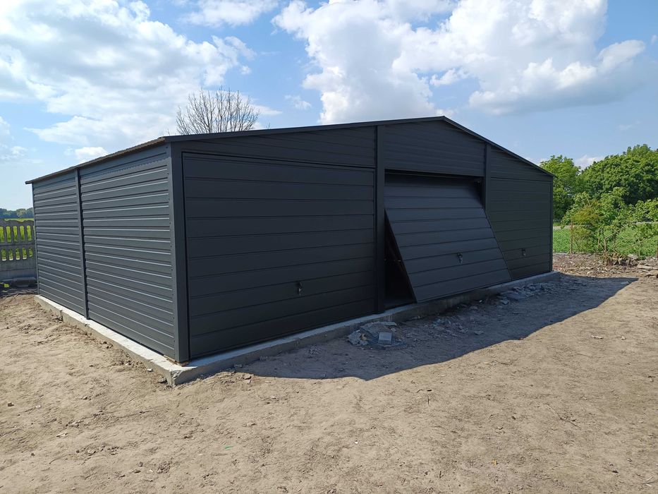 Garaż blaszany garaz blaszak garaże blaszane 7*5 6*5 9*6 profil kolor