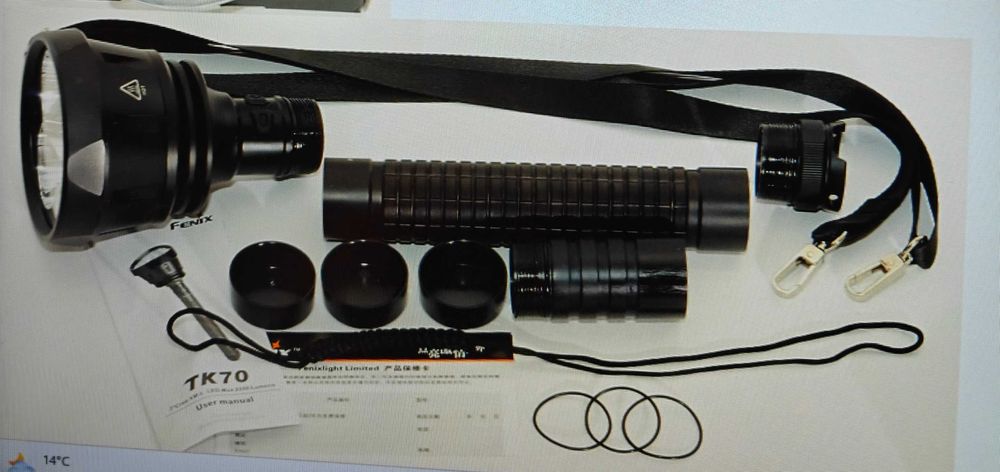 Lanterna  Fenix TK 70