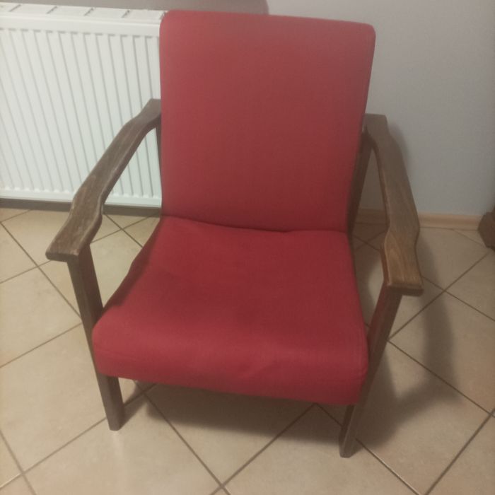 Fotel PRL  1 z2 do renowacji