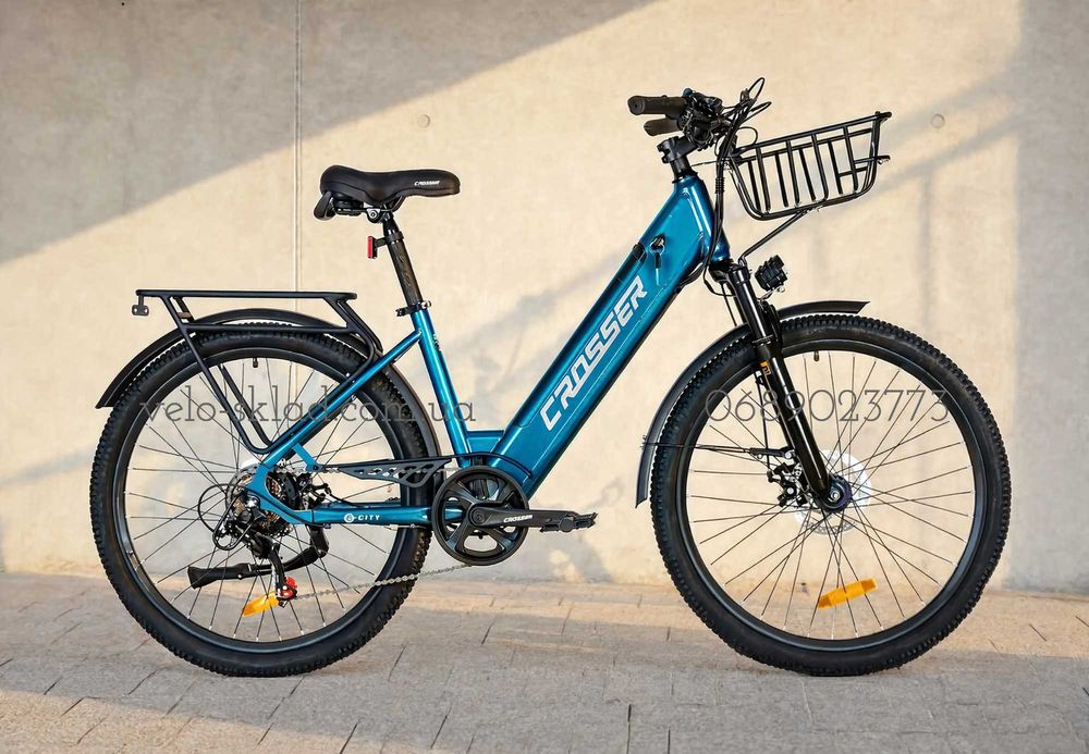 Електровелосипед Crosser E-City 26" 500W 10,4Ah  36V (и 48V)