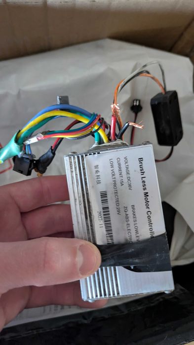 Kukiri s1 pro plus nowy sterownik uszkodzony silnik