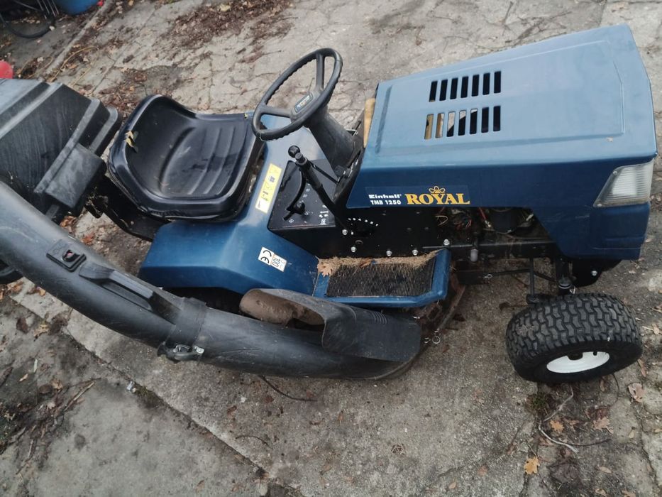 kosiarka traktorek Einhell John Deere ltr 166