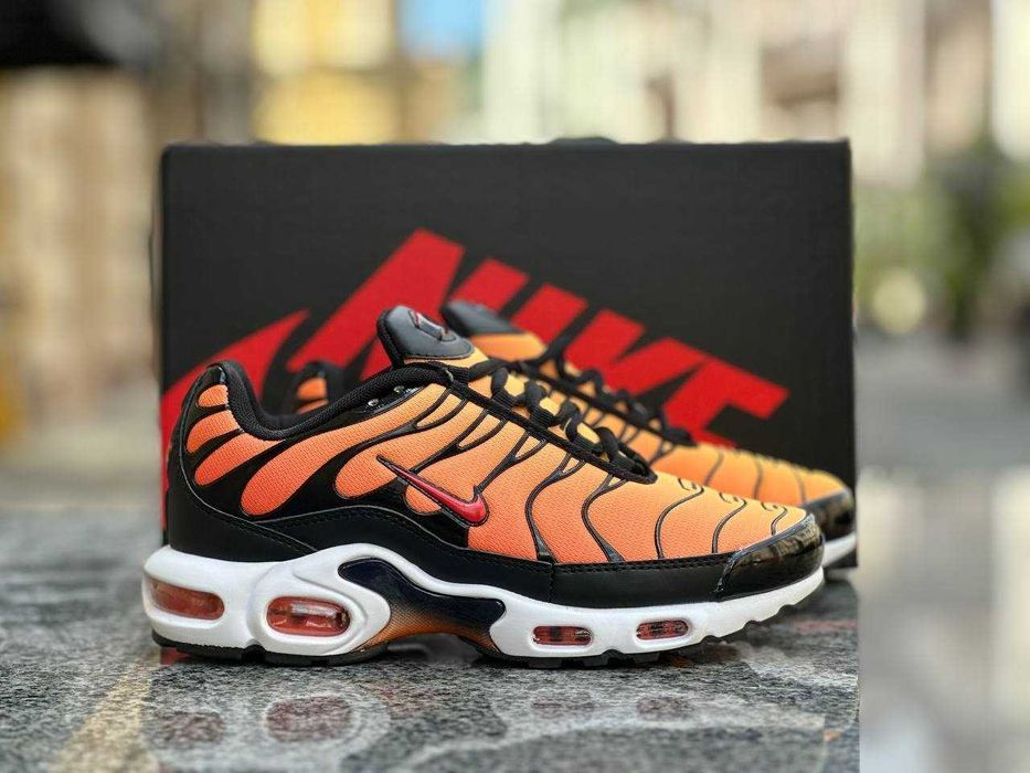 Хіт! Nike Air Max TN Plus Orange 40-45р круті яскраві топ кросівки