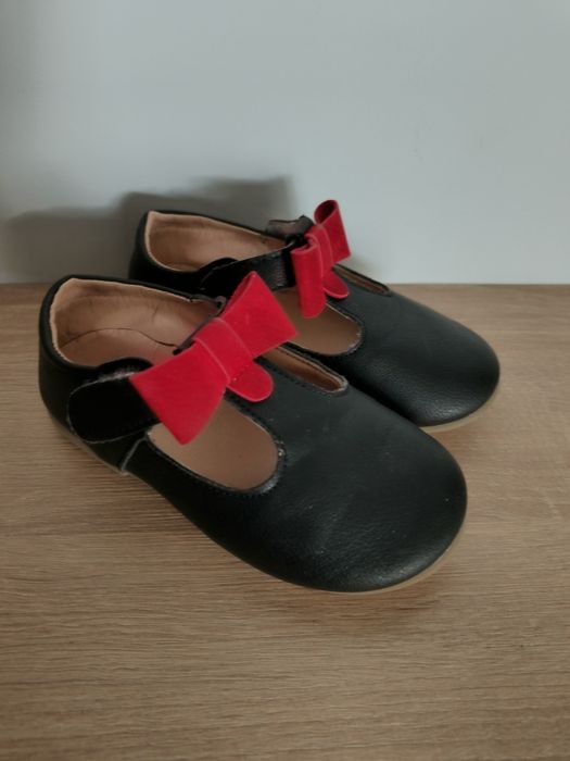 Buciki pantofelki balerinki czarne