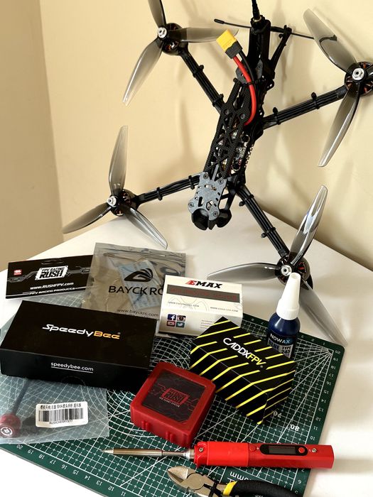 FPV дрон далекобійний 7 дюймів VTX 2,5W 5.8GHz ELRS 915MHZ/2.4GHZ