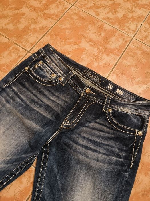 Miss Me Denim Flare Jeans Size 33 Y2K джинси жіночі орігінал розмір м-л буткати клеши