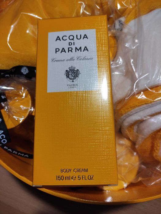 Acqua di parma perfumy balsam mydło żel ręcznik zestaw zapachowy