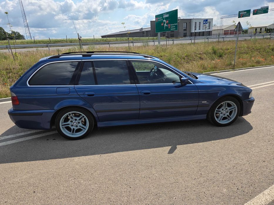 BMW Seria 5 E39 2.5 M57 525d kombi jasna skóra multimedia