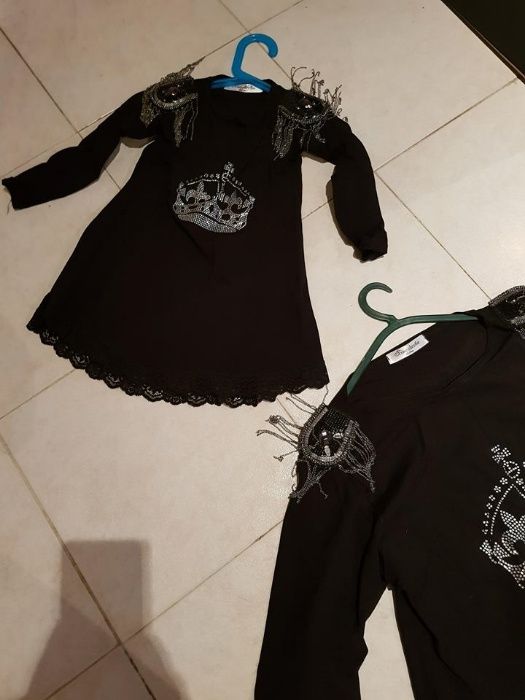vendo conjunto mae e filha l/xl e tamanho 3/4 anos
