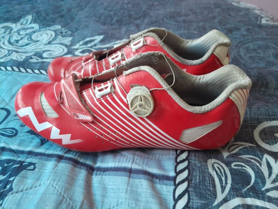 Northwave Torpedo Plus buty szosa red/white 45