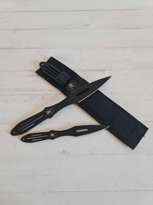 Conjunto de Facas Pretas de Coleção