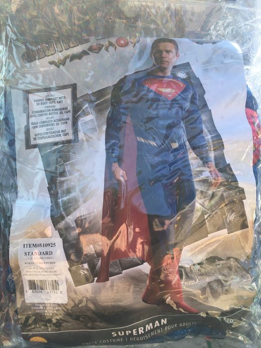 Fato carnaval superman Homem Novo