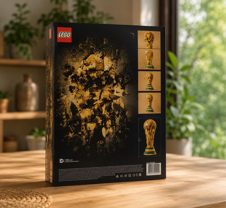 LEGO Troféu do Campeonato do Mundo FIFA 2026 - Novo e Desmontado
