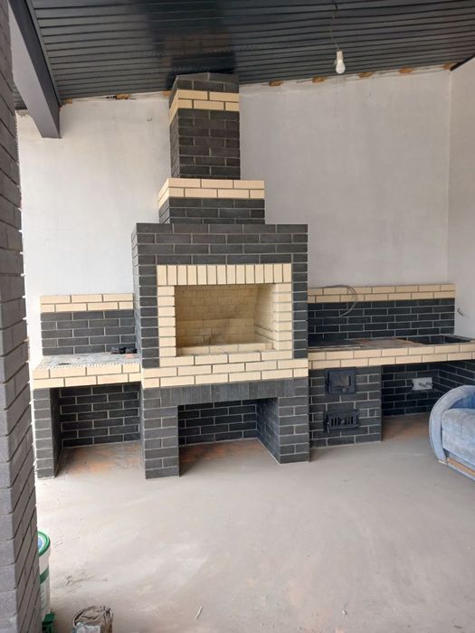 Каміни та барбекю.