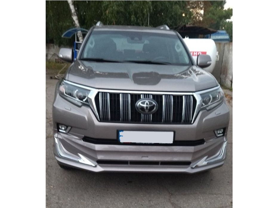 Toyota Land Cruiser Prado 150 Накладки на бампер Modelista 2017+