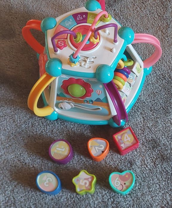 Kostka edukacyjna interaktywna 7w1 Bibi-Inn Magic Box Sorter