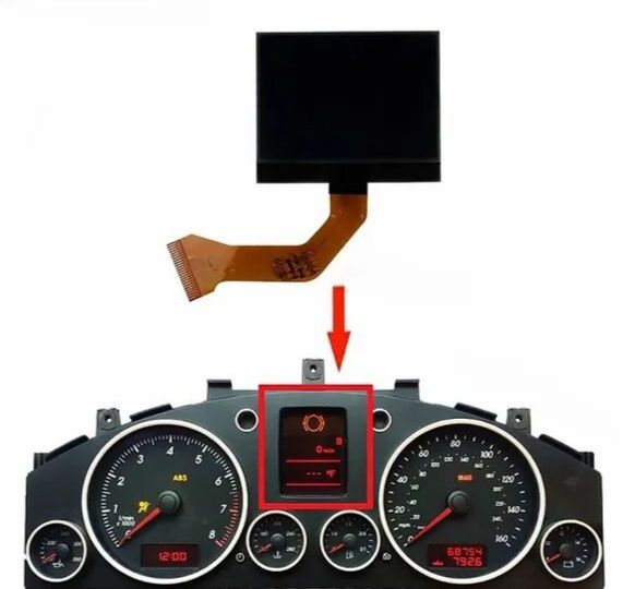 Porsche Cayenne VW touareg LCD display quadrante novo