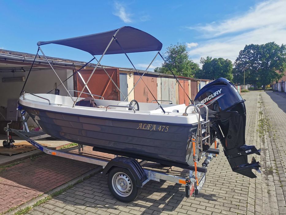 Łódka motorowa alfa475